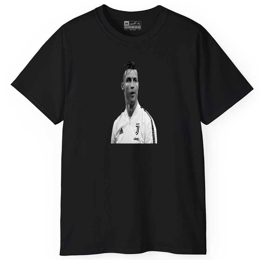 تی شرت آستین کوتاه مردانه پاد آفرین مدل اسپرت فوتبالی طرح رونالدو کد 01100. -  - 6