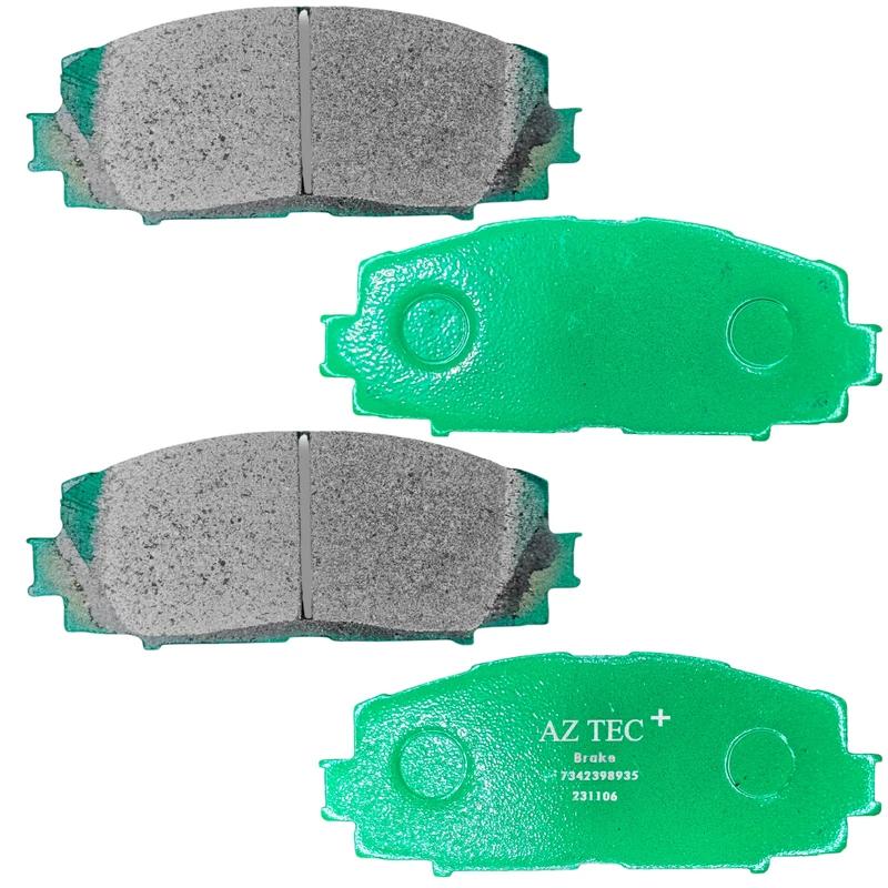 لنت ترمز جلو خودرو آزتک بریک مدل 002279 دو جفت مناسب برای گریت وال ولکس C30