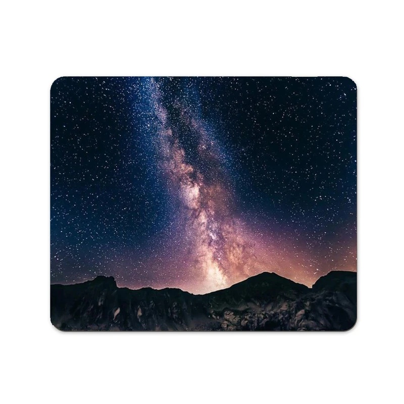 ماوس پد پاد آفرین مدل فانتزی طرح کهکشانی کد p73 سایز 24*19 سانتی متر 