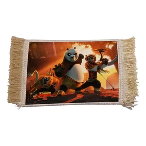 فرش ماشینی دیوارکوب مدل پاندا کونگ فو کار کد 22