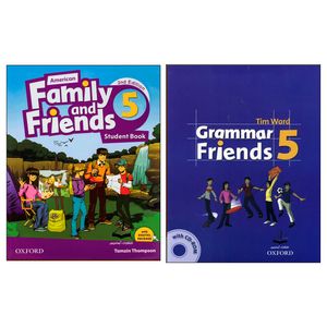 نقد و بررسی کتاب Family And Friends 5 اثر Tamzin Thompson And Tim Ward انتشارات آرماندیس دو جلدی توسط خریداران