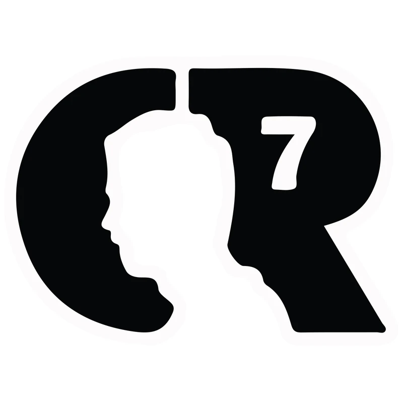 استیکر خودرو پویا مارکت طرح رونالدو کد 1134