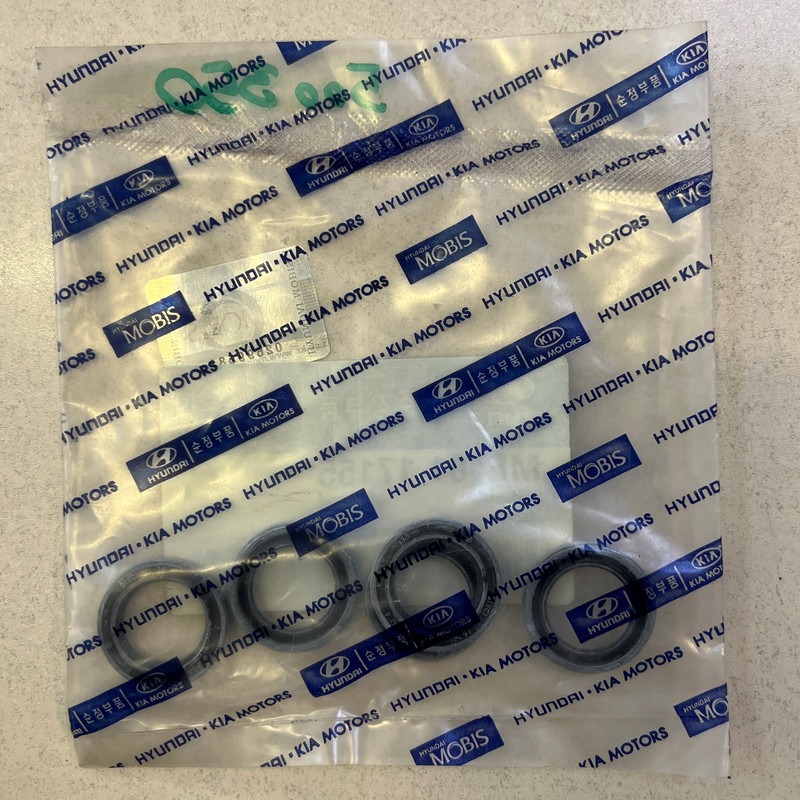 كاسه نمد اهرم دو شاخه كلاچ هیوندای موبیس کد 500350 مناسب برای پراید بسته 5 عددی