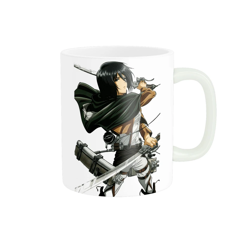 ماگ پادآفرین طرح انیمه اتک ان تایتان - نبرد تایتان ها - میکاسا Attack on Titan کد 0835