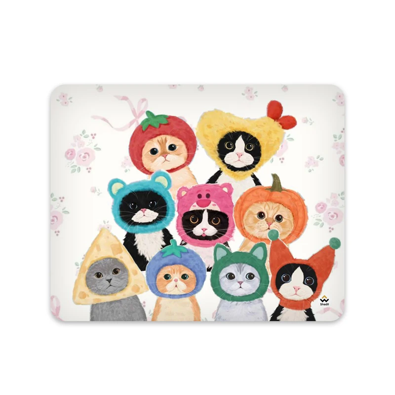 ماوس پد شادیت مدل گربه کد47 سایز 24*19 سانتی متر