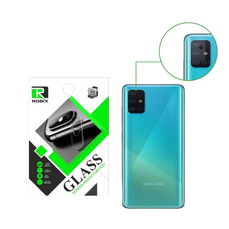 محافظ لنز دوربین روبیکس مدل LZA51 مناسب برای گوشی موبایل سامسونگ Galaxy A51 