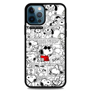 AKAM AMC-WA12PROMAX-SNOOPY-26 Cover For Apple iPhone 12 Pro Max