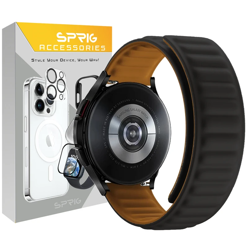 بند اسپریگ مدل Magnetic Loop TW مناسب برای ساعت هوشمند سامسونگ Galaxy Gear S3 / Watch 3 45mm / Watch 46mm / S3 Frontier / S3 Classic Gear 2 R380