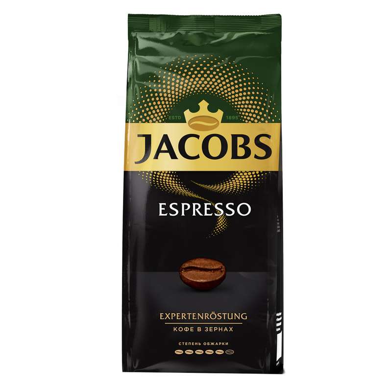 دانه قهوه اسپرسو جاکوبز - 230 گرم