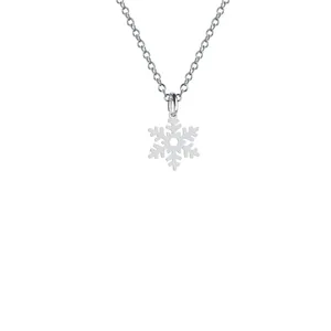 گردنبند نقره زنانه هایکا مدل دانه برف n.ha2_1 891