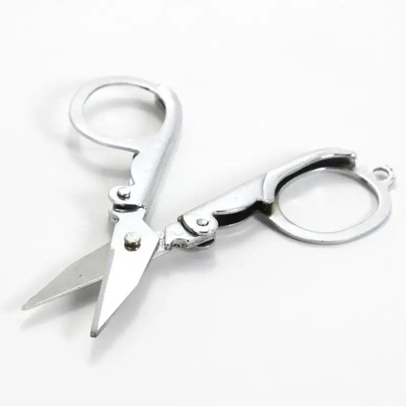 قیچی ساده مدل تاشو بسته 2 عددی