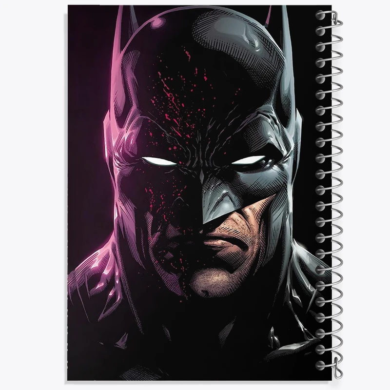 دفتر ژورنال نویسی 50 برگ خندالو مدل نقطه ای طرح بتمن کد F2043