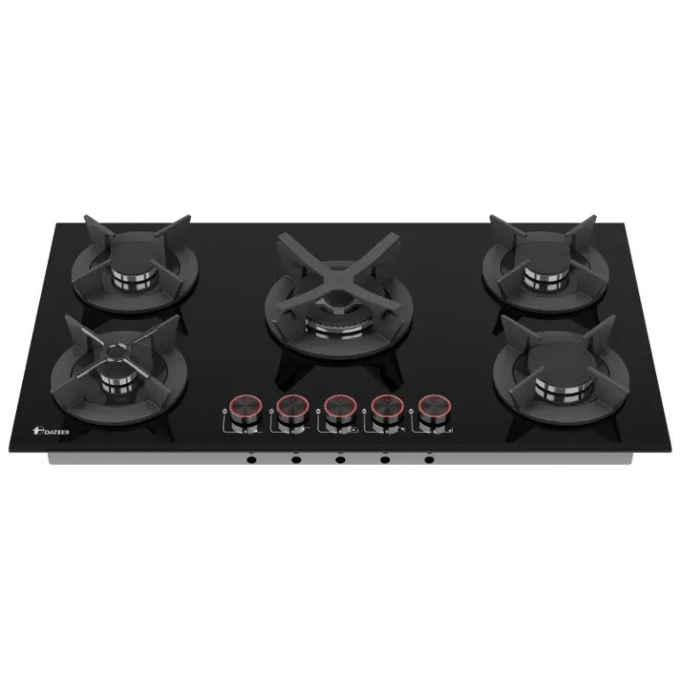 اجاق گاز صفحه‌ای پنج شعله داتیس مدل ولوم DG-565 LED
