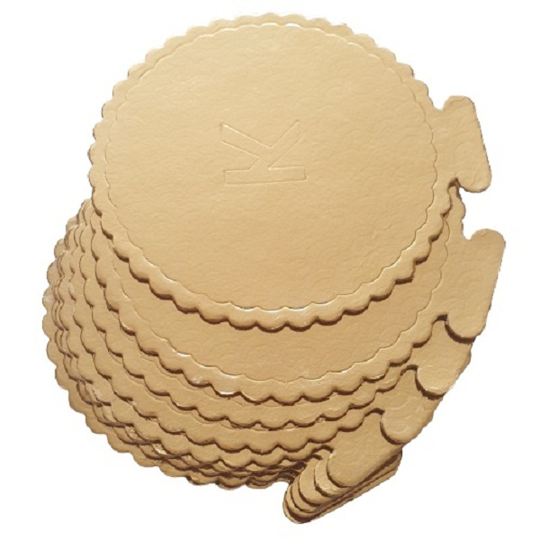 زیره کیک طلایی مدل p103 بسته 20 عددی