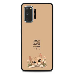 AKAM AMC-WSGS20-ANIMALS QOUTES-17 Cover For Samsung Galaxy S20