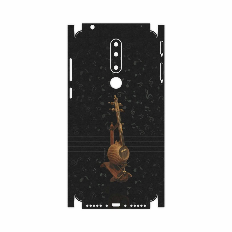 برچسب پوششی ماهوت مدل Persian Fiddle Instrument-FullSkin مناسب برای گوشی موبایل نوکیا 3.1 Plus