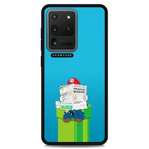 AKAM AMCWSGS20U-SUPER MARIO10 Cover For Samsung Galaxy S20 Ultra