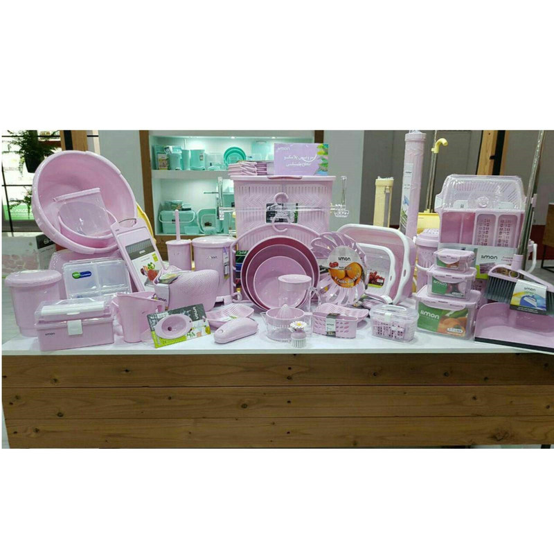 سرویس آشپزحانه 64 پارچه لیمون مدل نارین کد SAT613