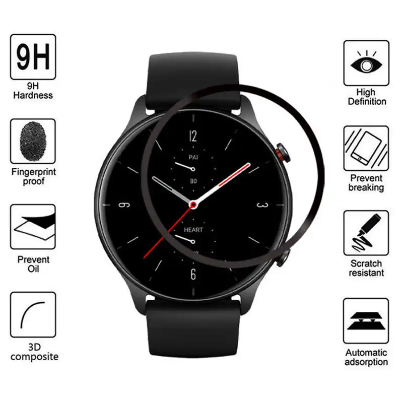 محافظ صفحه نمایش گودزیلا مدل G-PMMA مناسب برای ساعت هوشمند امیزفیت GTR 2 بسته 2 عددی