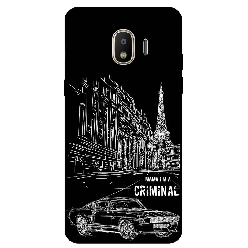 کاور مگافون طرح گنگ مدل 1890 مناسب برای گوشی موبایل سامسونگ Galaxy J4 2018         