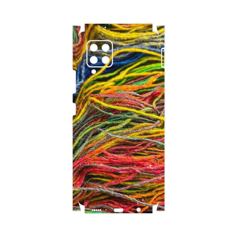 برچسب پوششی ماهوت مدل Fabric Texture 9-FullSkin مناسب برای گوشی موبایل سامسونگ Galaxy A42