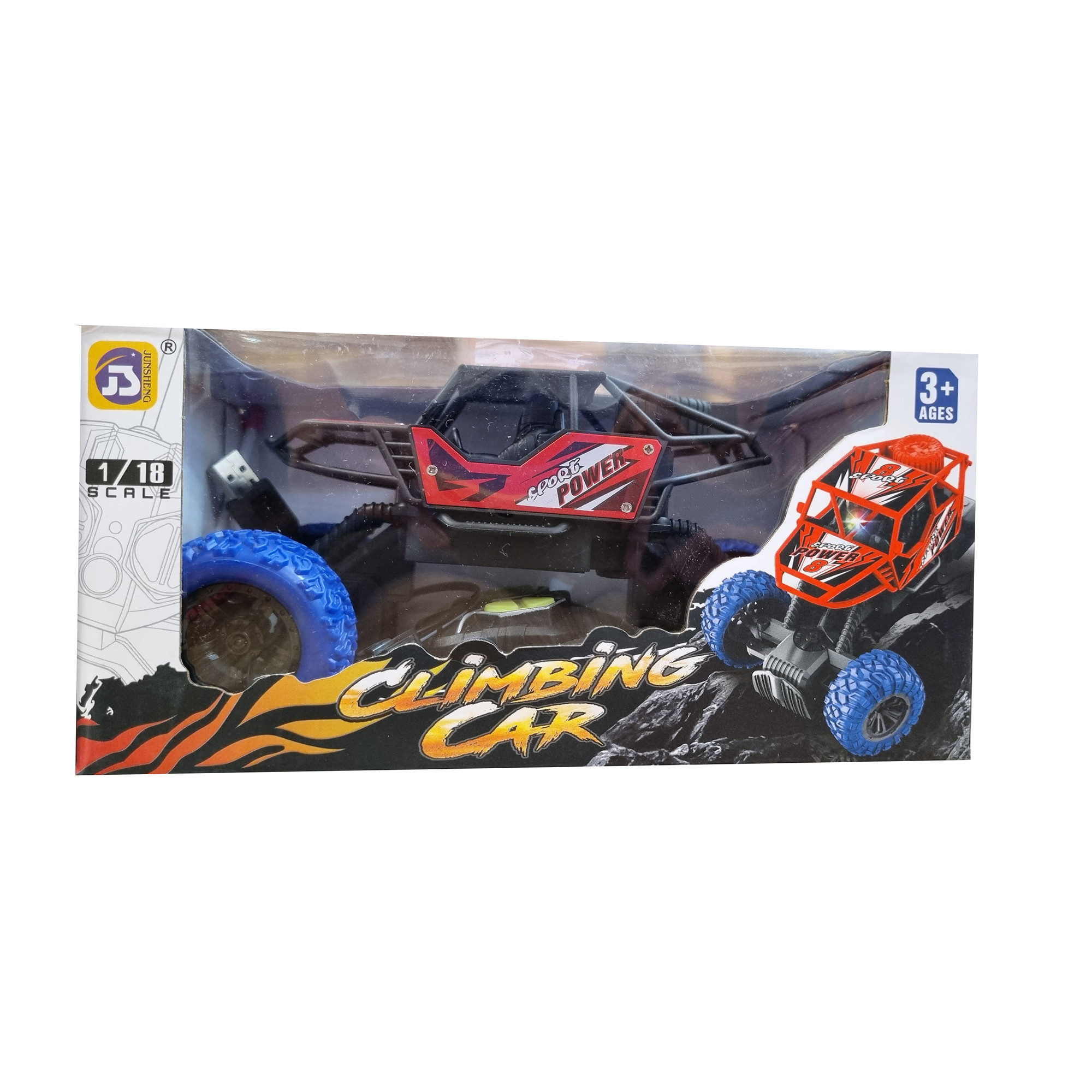 ماشین بازی کنترلی مدل climbing car power 8