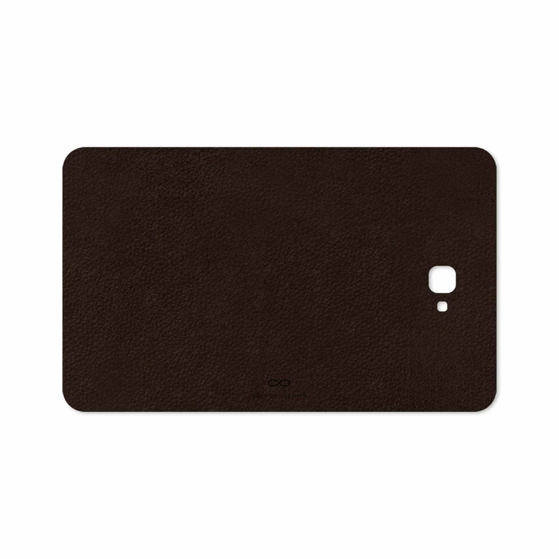 برچسب پوششی ماهوت مدل Dark-Brown-Leather مناسب برای تبلت سامسونگ Galaxy Tab A 10.1 2016 T585