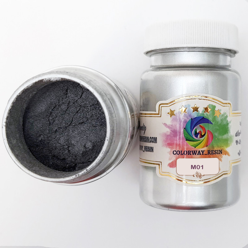 پودر رنگ رزین کالروی مدل فلزی حجم 35 میلی لیتر