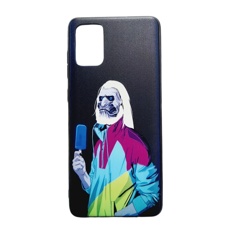 کاور مدل چاپی مناسب برای گوشی موبایل سامسونگ Galaxy A71