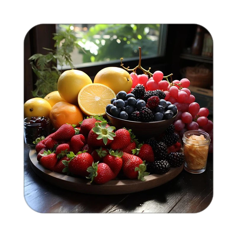 زیر لیوانی کاکتی طرح میوه مدل mp22622