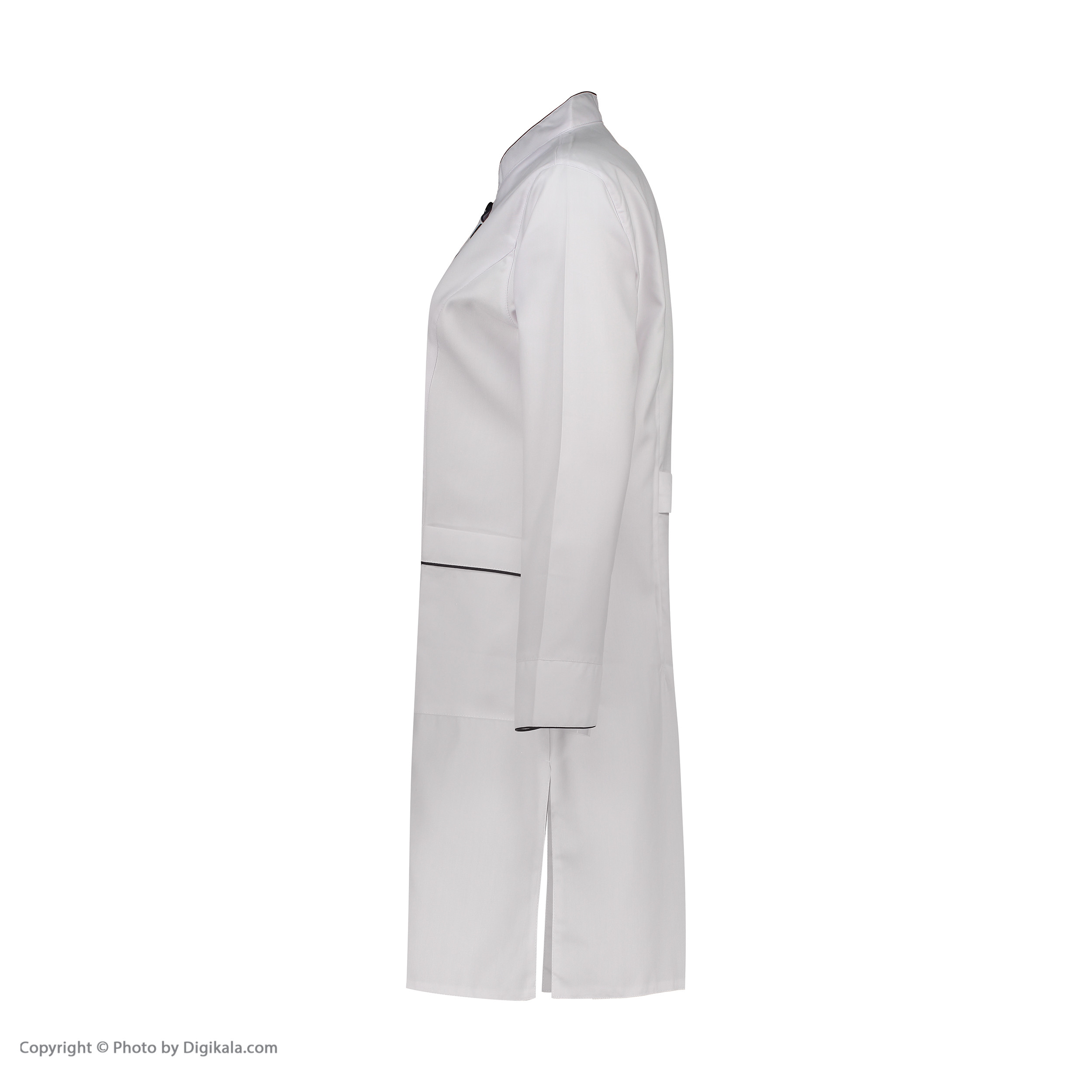 روپوش پزشکی زنانه خضرا مدل مروارید کد 32800