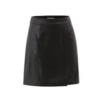 دامن زنانه مدل چرم چاکدار کد&nbsp;6589