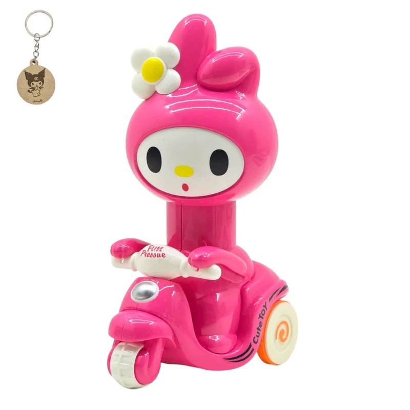 اسباب بازی ناب سل مدل ملودی فشاری قدرتی موتور سوار MELODY FUN PRESSURE ارتفاع 15 سانتی متر