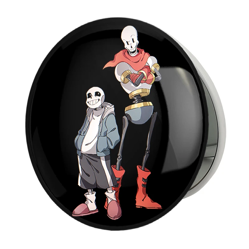 آینه جیبی خندالو طرح بازی آندرتیل (Undertale) مدل تاشو کد 31762