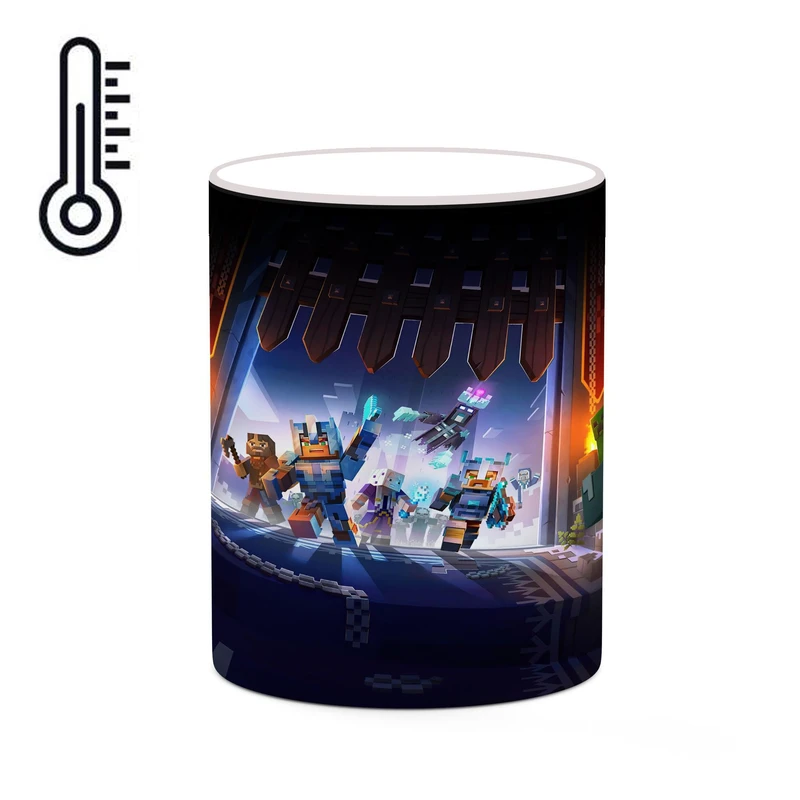 ماگ حرارتی کاکتی طرح ماینکرافت minecraft مدل mgh41098