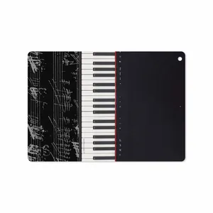 MAHOOT Piano-Instrument Cover Sticker for Apple iPad 9.7 GEN 5 2017 A1823