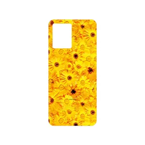 MAHOOT Yellow_Flower Cover Sticker for Oppo Reno 8 4G