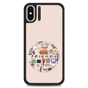 AKAM AMCWAXSM-FRIENDS3 Cover For Apple iPhone Xs Max