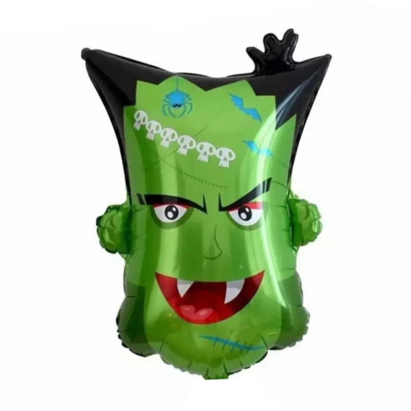 بادکنک پارتی لند تهران مدل هالوین طرح مردک سبز کله پانسمانی کد Halloween03 