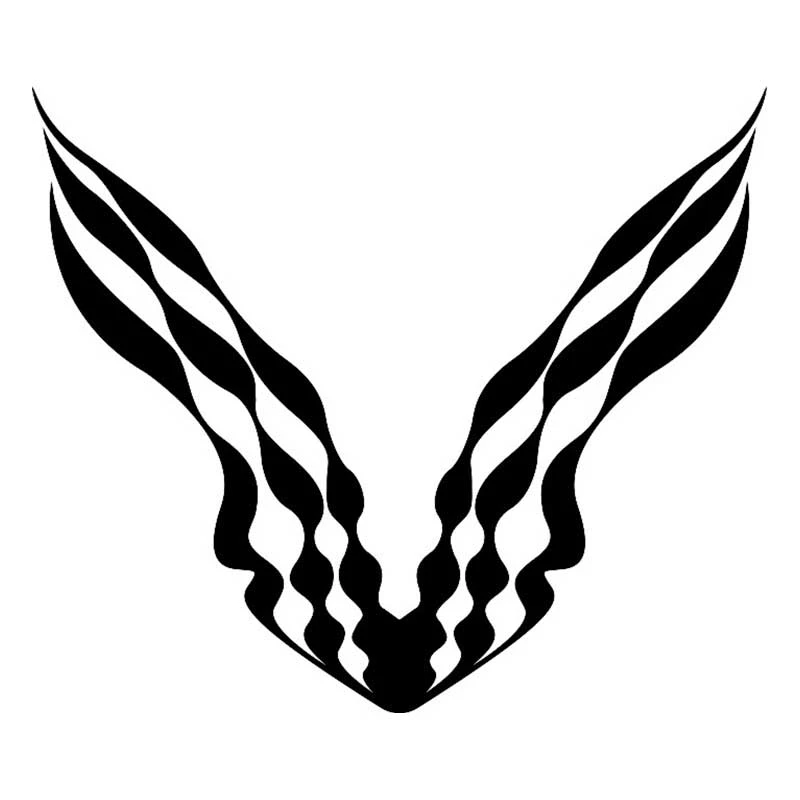 برچسب بدنه خودرو لندمون طرح اسپرت مدل موج دار کد SP001 M