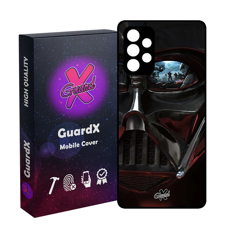 کاور گارد ایکس طرح جنگ ستارگان مدل Glass10480 مناسب برای گوشی موبایل سامسونگ Galaxy A72