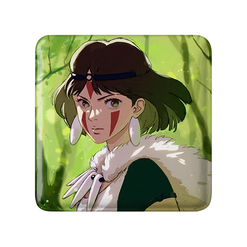 پیکسل خندالو طرح سان انیمه پرنسس مونونوکه مدل مربعی کد 34123