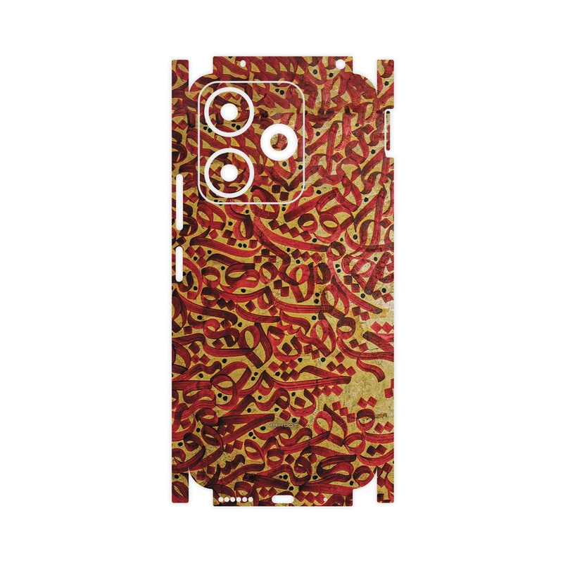 برچسب پوششی ماهوت مدل Nastaliq_6-FullSkin مناسب برای گوشی موبایل شیائومی Redmi 13x