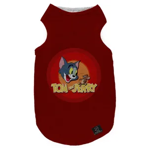لباس سگ و گربه 27 طرح Tom & Jerry 1 کد MH155 سایز L