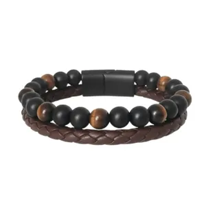 دستبند مردانه مدل فروانروای شب کد 4280