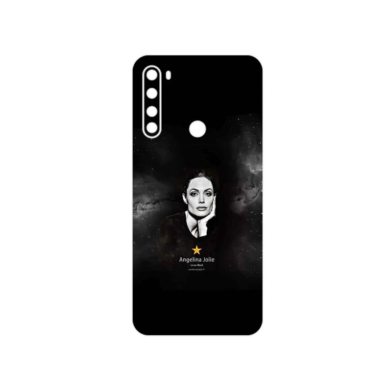 برچسب پوششی ماهوت مدل Angelina Jolie مناسب برای گوشی موبایل شیائومی Redmi Note 8 2021