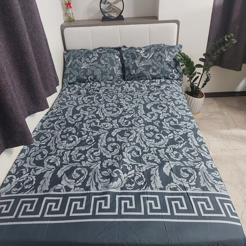 روکش لحاف مدل حاشیه کد niki160 یک نفره سایز 160×220 سانتی متر