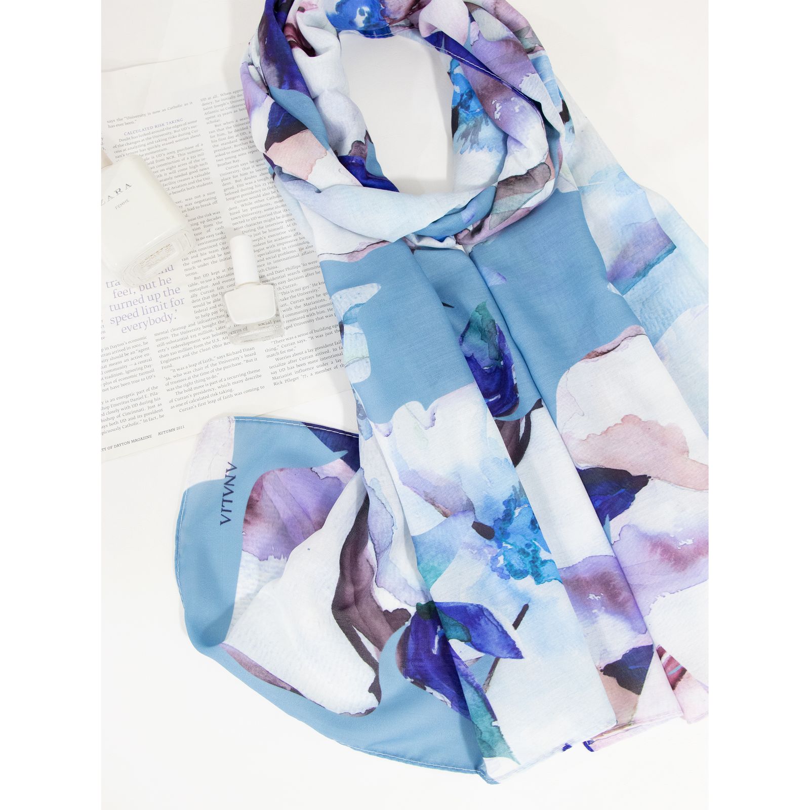 شال زنانه مدل نخی کد a-14055 -  - 19