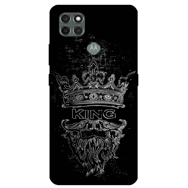 کاور مگافون طرح پادشاه مدل 1896 مناسب برای گوشی موبایل موتورولا Moto G9 Power