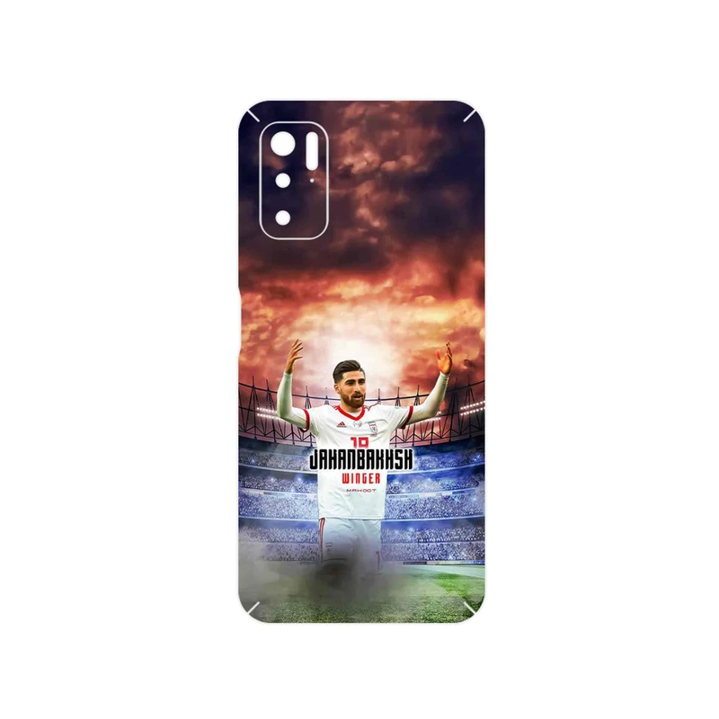 برچسب پوششی ماهوت مدل Alireza Jahanbakhsh مناسب برای گوشی موبایل شیائومی Poco M3 Pro 5G